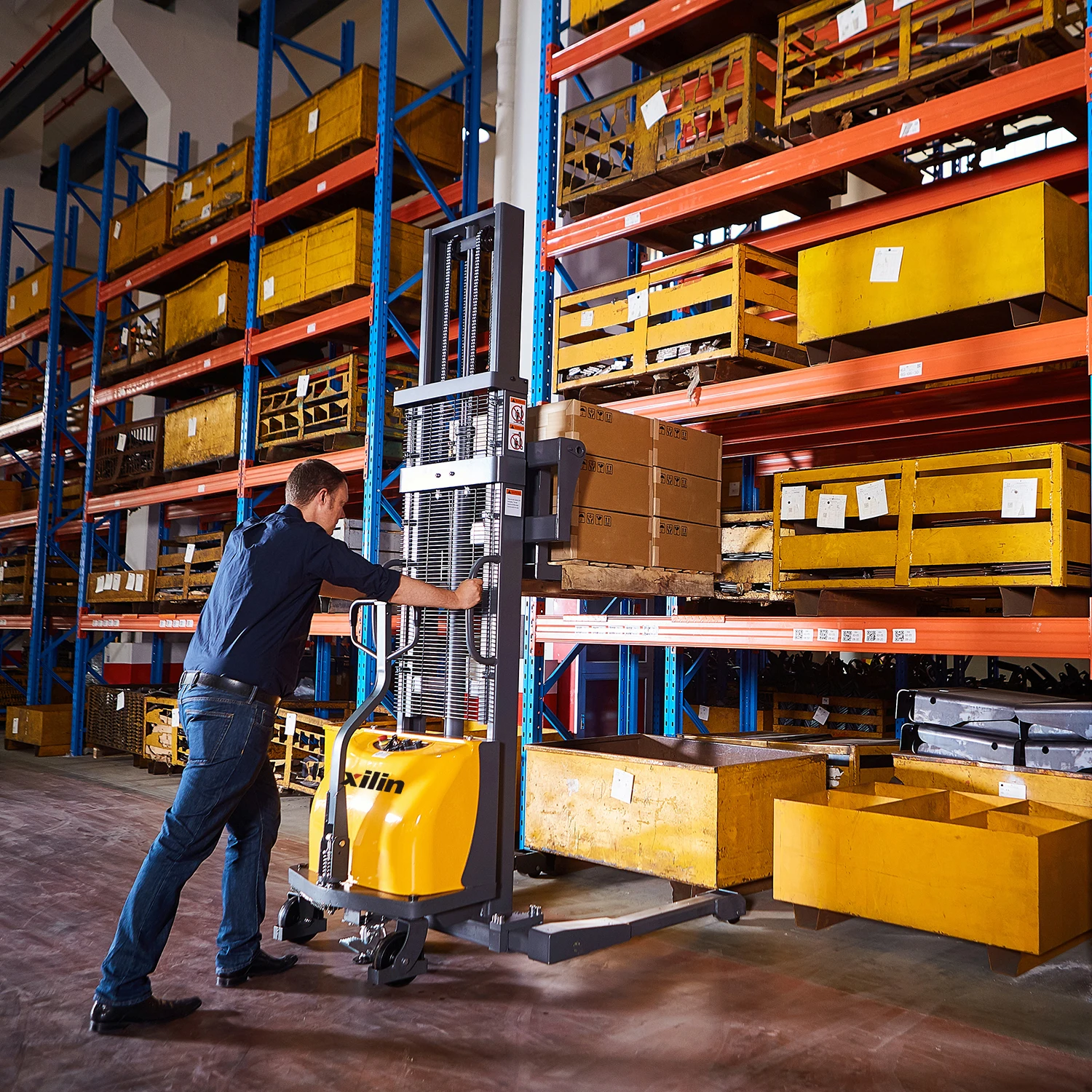 Шилин гидравлический forklilt укладчик 1000/1500kgs, размеры для возраста от 1 1,5 t 2200lbs 3300lbs 1,6 m 2,5 m 3 M USB кабель с полу-электрический преддошкольного возраста; Штанины; Складское оборудование