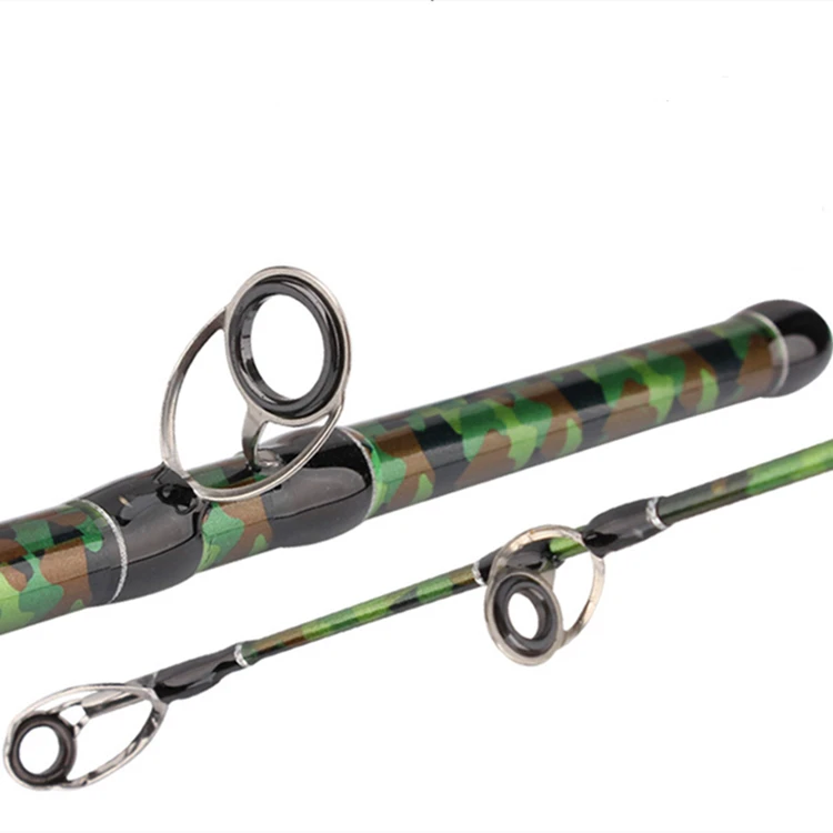2 Sections Extra Heavy Power Spinning Rods 2.1M  2.28M  2.4M Camouflage XH Power Graphite Carbon Fiber surfcasting Rods