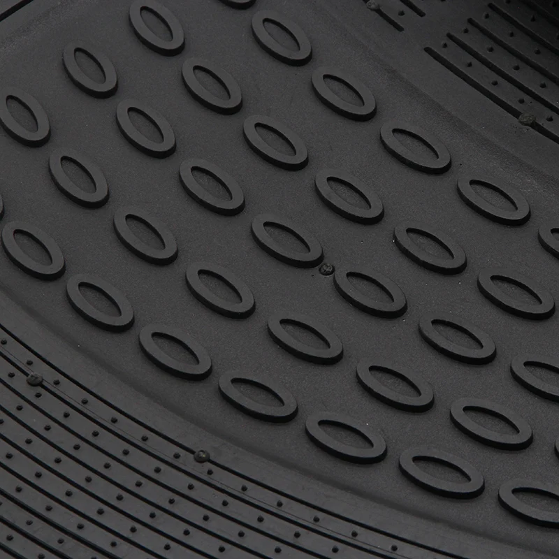 Car interior floor mat universal full set 4 piece odorless heavy duty PVC grey Car Floor Mat