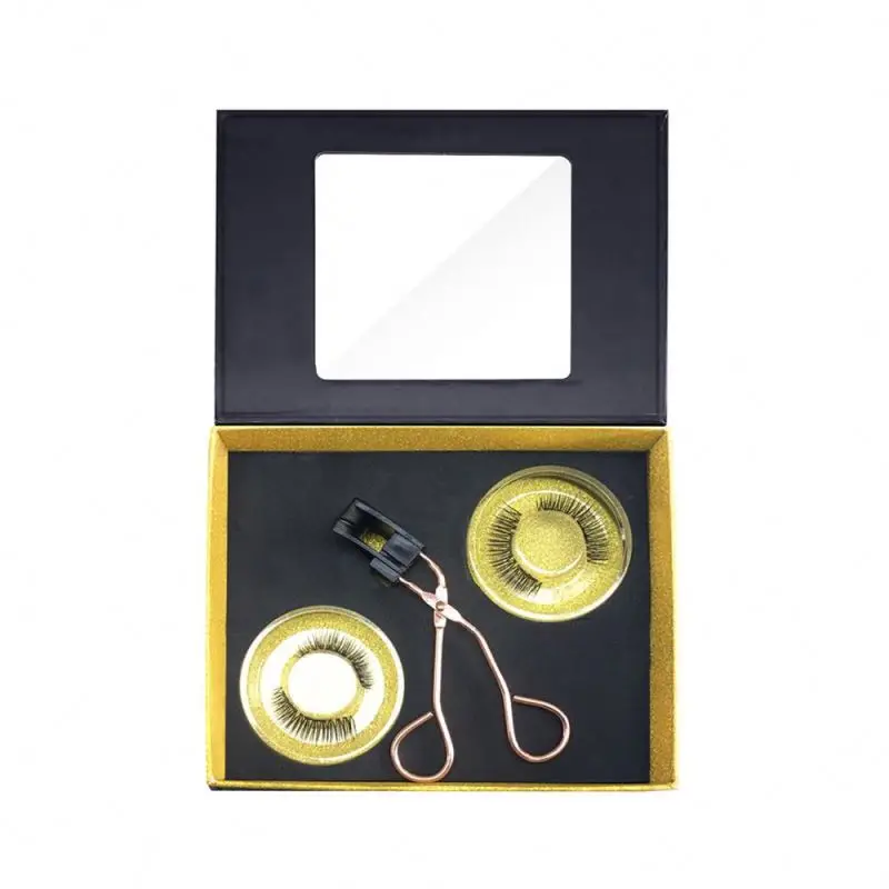 Eyelashes manufacturer magnetic eyelash curler 8d magnetic eyelash partner set