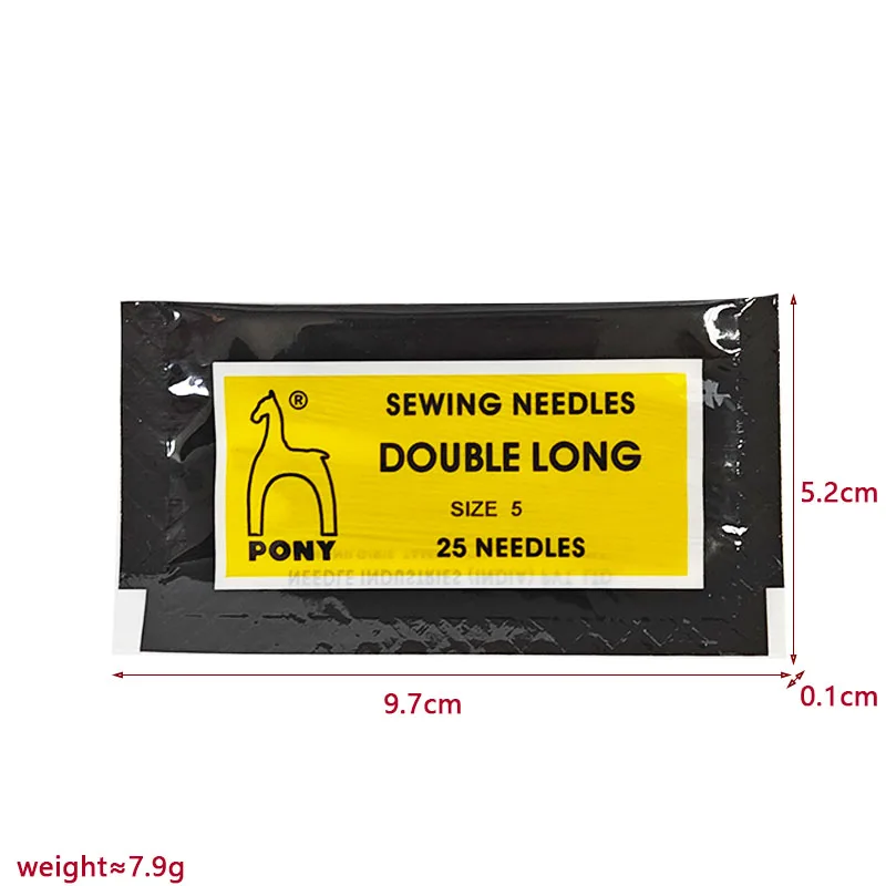 Manufacturers direct sales of India PONY brand hand-stitched embroidery needles each specification gold tail 25 pieces