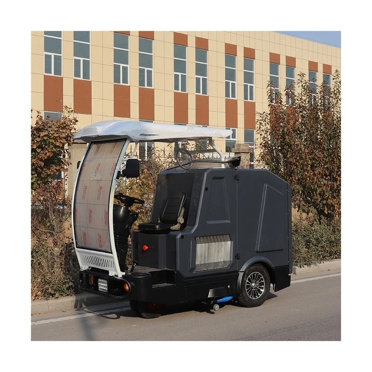 China Factory Wholesale Automatic Ride On Floor Road Sweeper