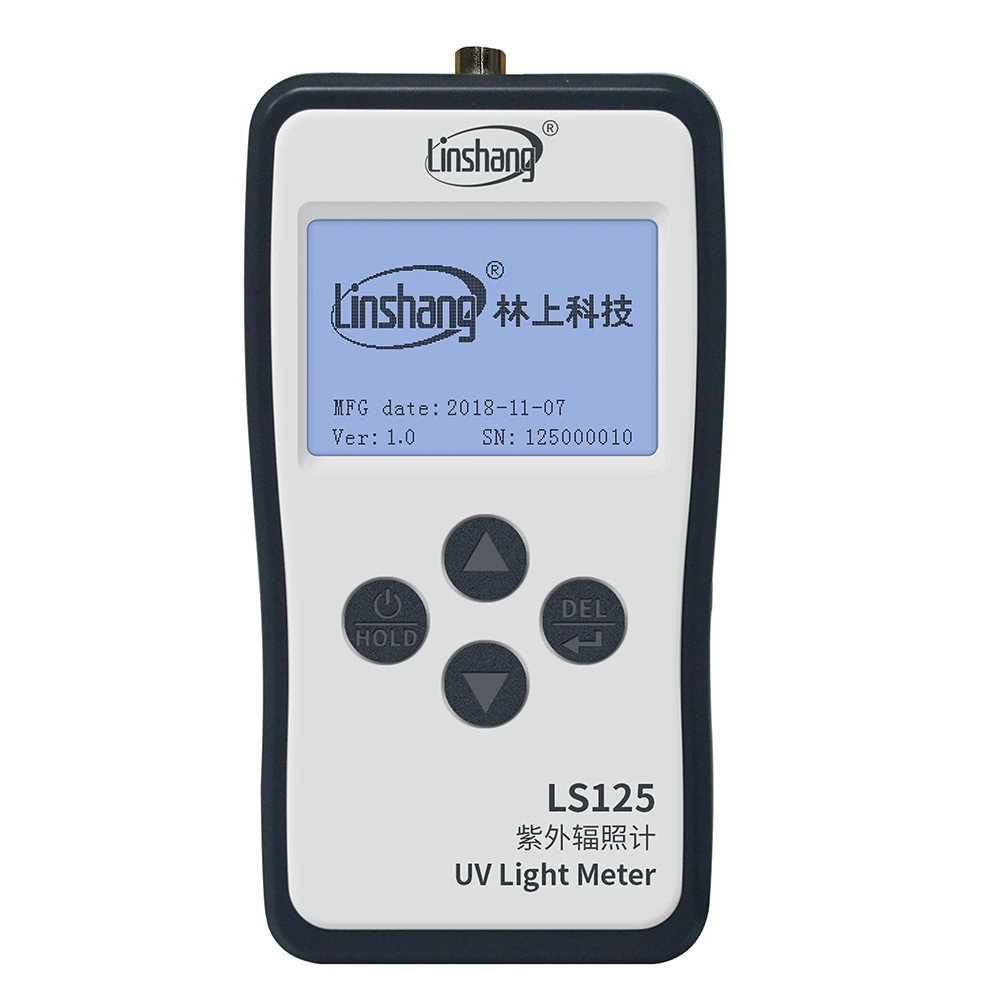 Измерительное оборудование Linshang LS125 для измерения интенсивности УФ-светодиодного излучения