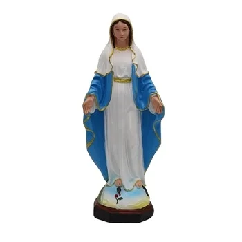 Resin hail mary religious figurine statue custom polyresin home decor figurine