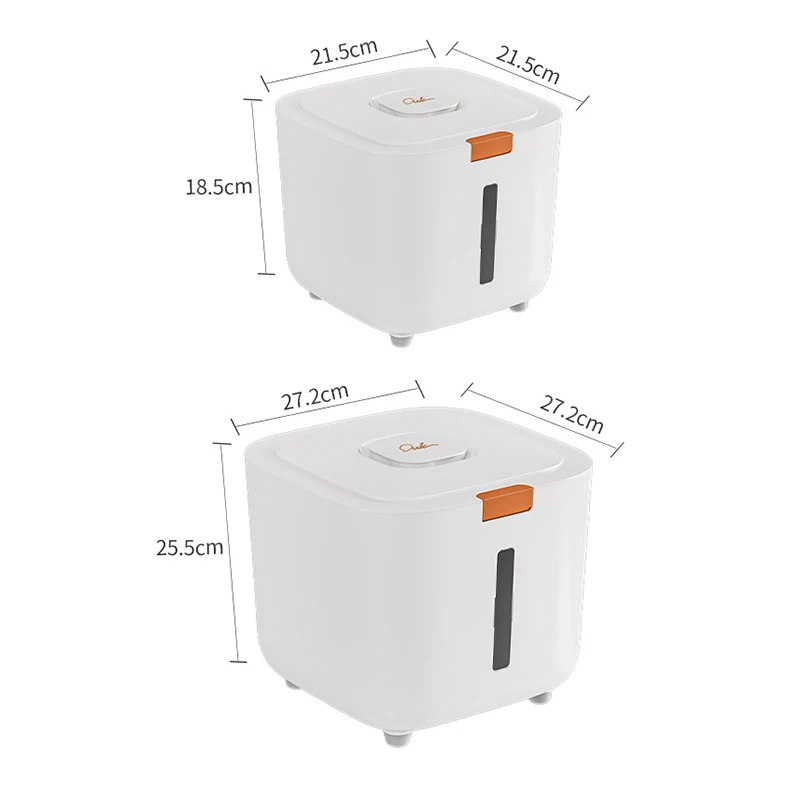 Insect Proof Moisture Proof Rice Box Grain Sealed Jar Kitchen Container  Storage Kitchen Container Storage Box with Lid