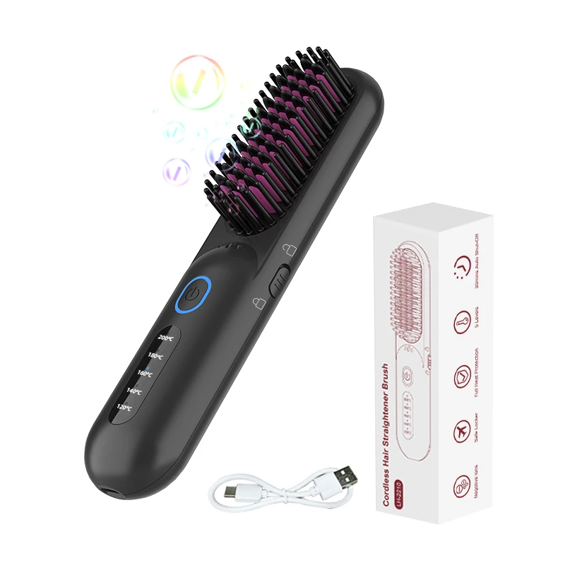 Hair Comb Brush Beard Comb Straightener Multifunctional Hair Straightener Styling Comb