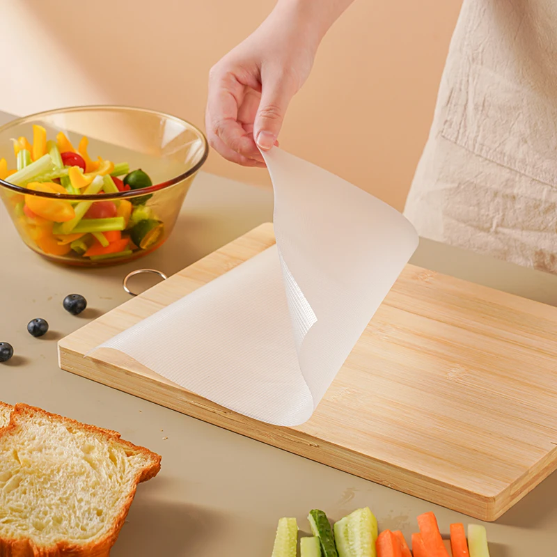 Sustainable Custom Size Chopping Boards EVA Cutting Mats With Built In Sliding Cutter Disposable Cutting Board Sheets