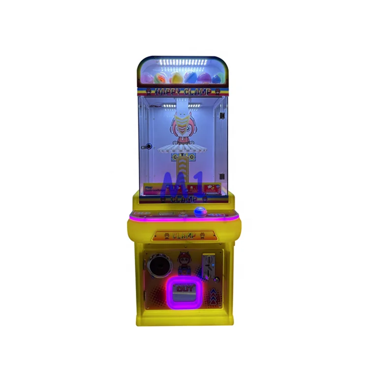 GOOD PROFIT Coin Operated Happy Clamp Redemption Prize Vending Arcade Game Machine