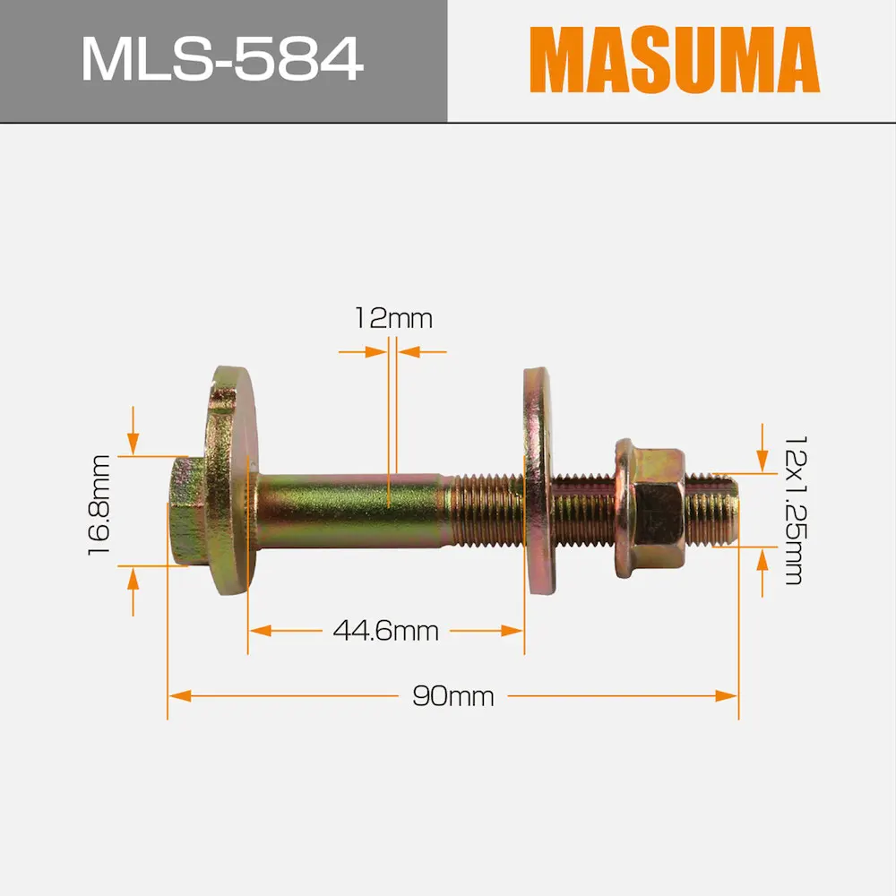 MLS-584 MASUMA Replacement part Stainless Steel bolt FD16-28-66ZA FD16-28-473 FD16-28-473A for MAZDA ATENZA SPORT WAGON