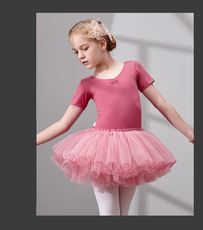 spandex gymnastics leotards for girl Toddler Dance Costumes Outfit for Kids leotardo ballet gymnastics-leotard