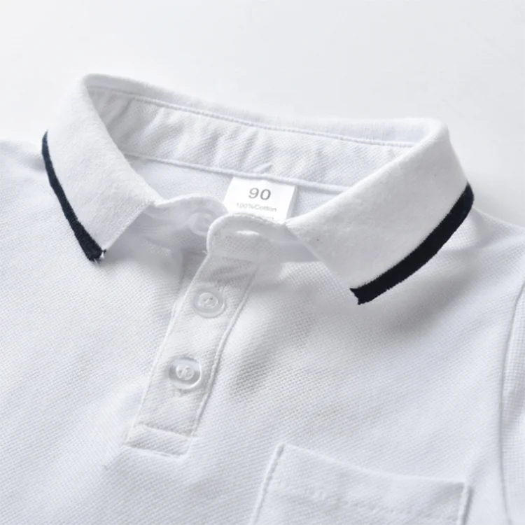 Летняя футболка и шорты из двух предметов, комплект с рукавами, рубашка поло, комплект детской одежды для мальчиков