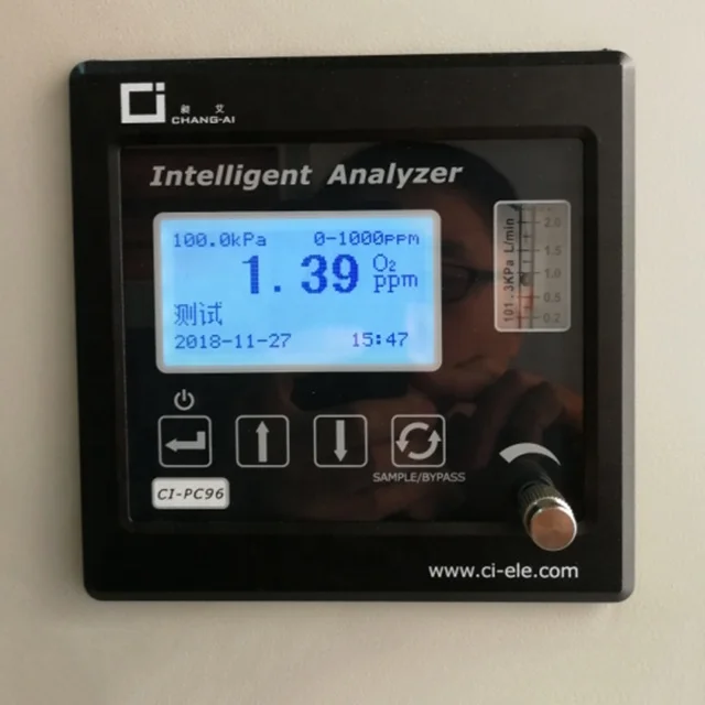 High Purity Magnetic oxygen analyzer for Psa Oxygen Generator