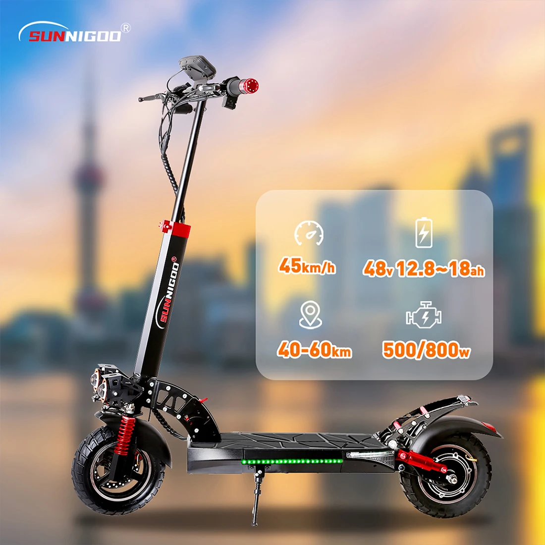 EU UK Warehouse Escooter 800W 48V 15Ah Powerful E Scooter For Unisex Adult With 50Km/h High-Speed Urban Electric Scooters