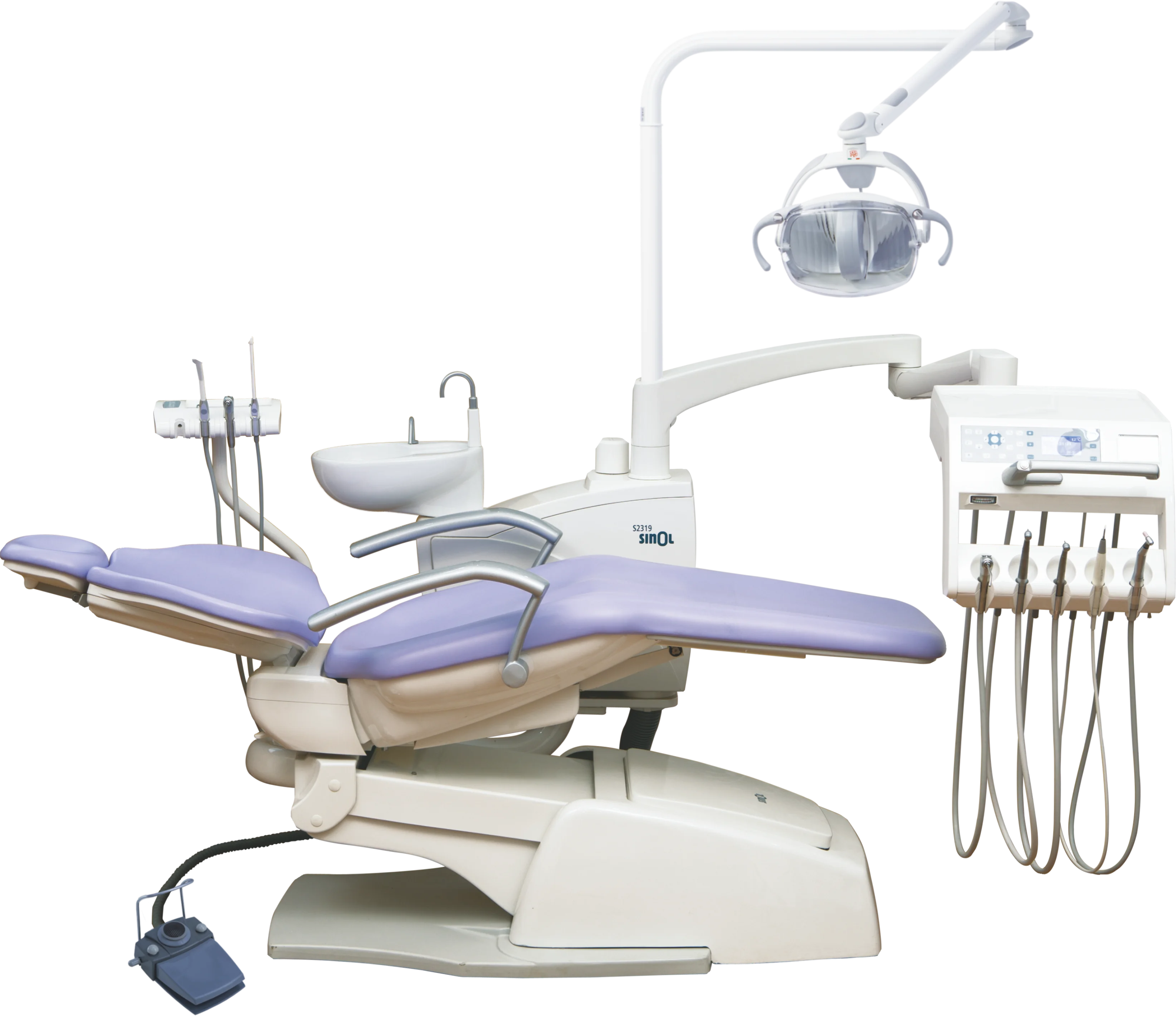 High-end Fully certified luxury S2319 China dental treatment chair unit dentist chair sillones dentales