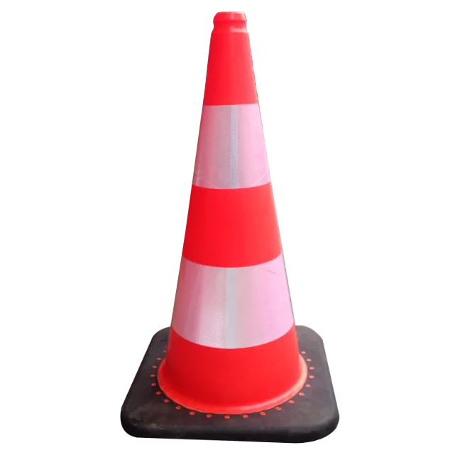 Traffic Safety Cone with Rubber Base