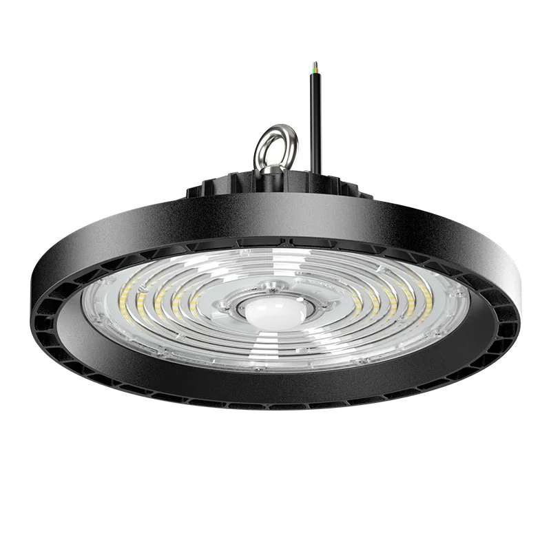IP65 Power Drive of DONE Rated Light Fixtures for Shopping Malls Warehouses Aluminum UFO LED Industrial High Bay  Light