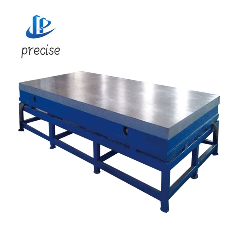 HT300 material cast iron floor plate with t slot cast iron surface plate