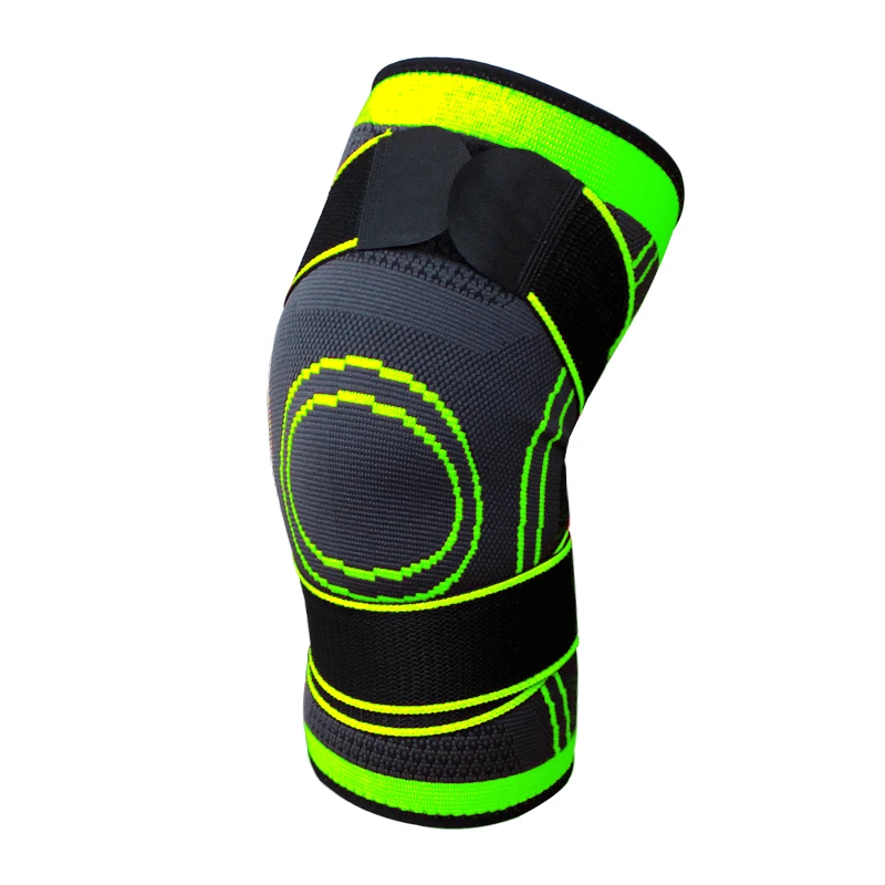 2021 Low MOQ Factory Price Compression Sport Support Knee Sleeve Nylon Knee Brace for Sports and Fitness