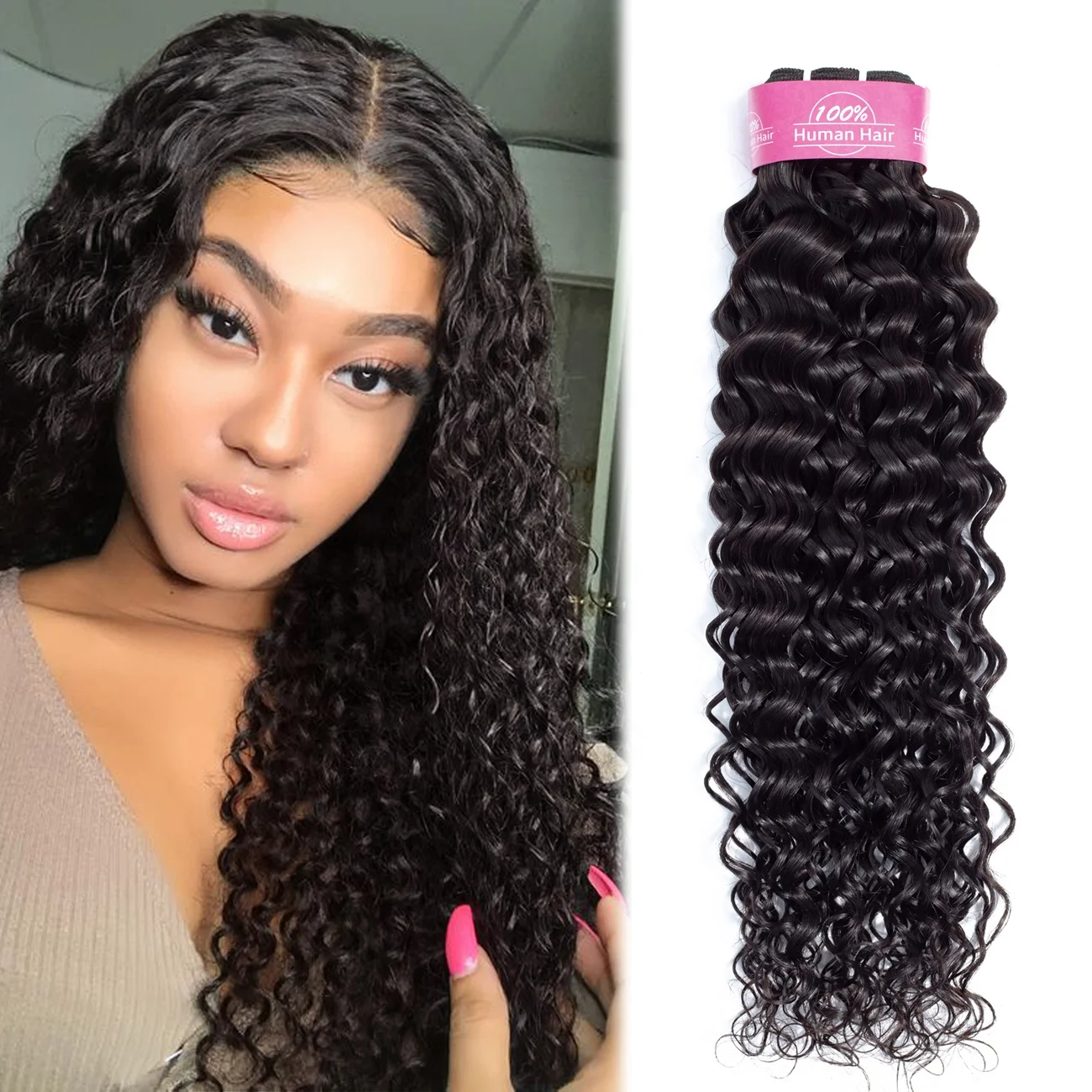 China Factory Supply Unprocessed 100% Cheap Hot Sale Wholesale Virgin Human Hair 3 Bundles with Lace Frontal
