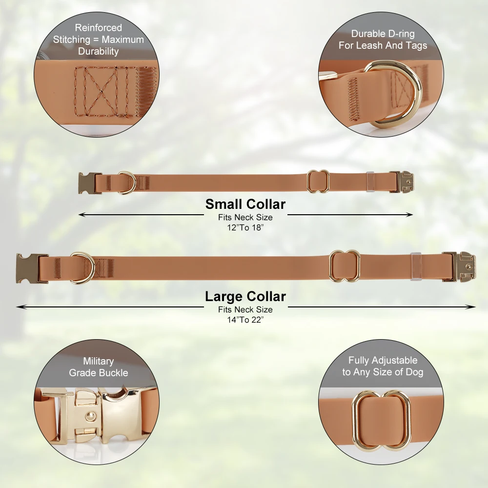 Fashionable PVC Dog Collar Dog Chain Necklace Custom Logo Color with Private Design Factory Professional Pet Dog Collar