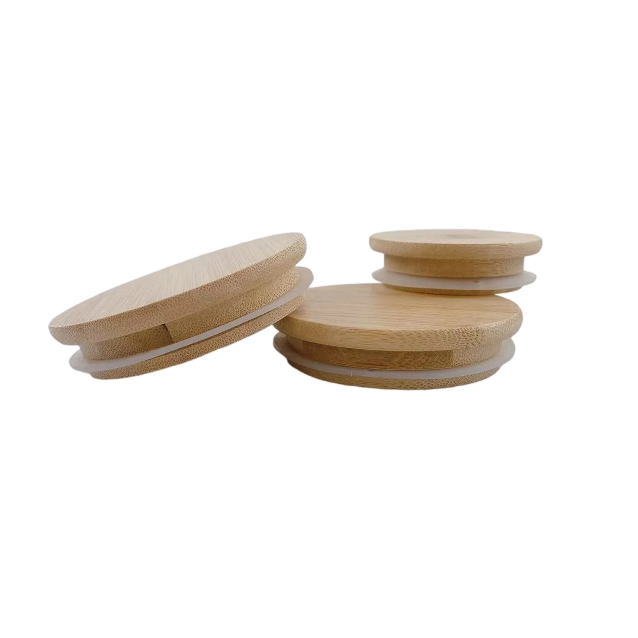 Индивидуальная герметичная стеклянная крышка для бака высокого качества Бамбуковая ручной работы бутылки