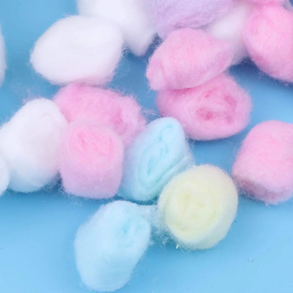 Disposable Colorful Stuffing Cotton Ball for Hamster