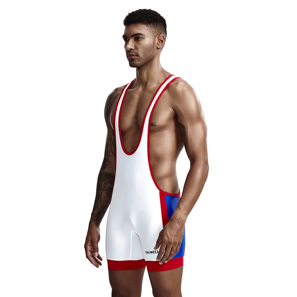 Wholesale Wrestling Singlet Men Singlets Lycra Wrestling Suits