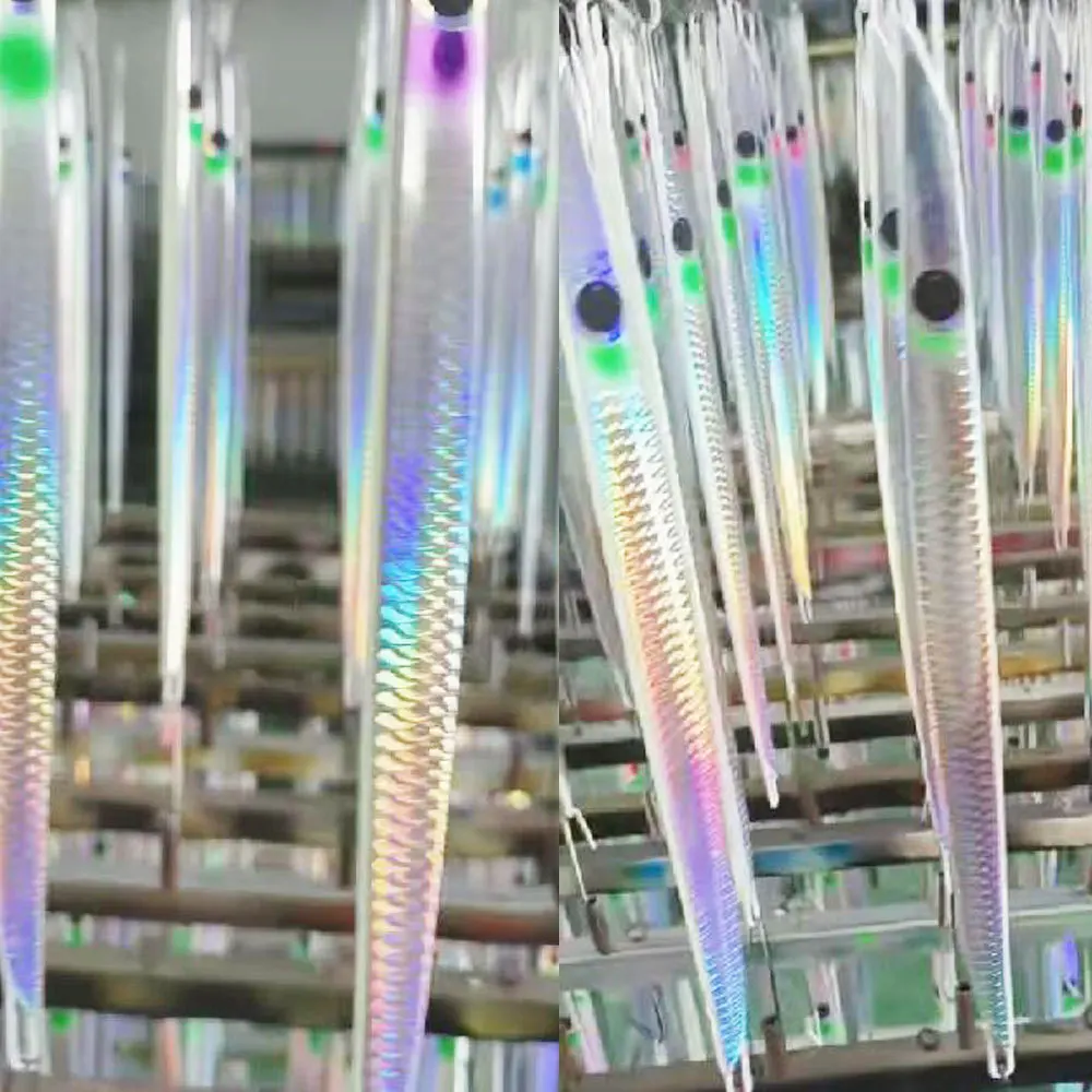 Fast sinking and fast jigging sea fishing luminous lead fish road sub-bait 80g100g hot sell lure