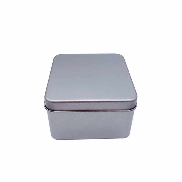 Hot sale new soap playing cards aluminium custom printed mini coffee mooncake biscuit caviar square metal chocolate tin box