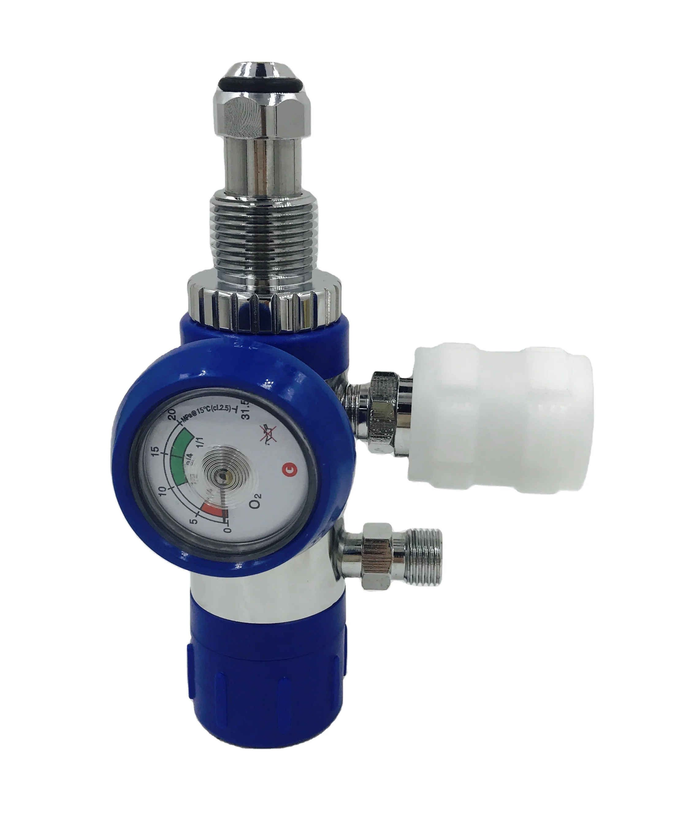 Good price bullnose medical gas pressure regulator GCE type medical oxygen regulator for cylinder