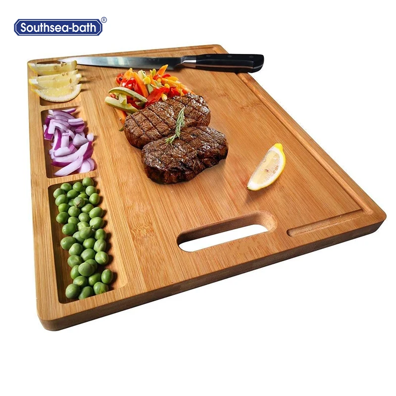 New design eco-friendly bamboo chopping board for kitchen