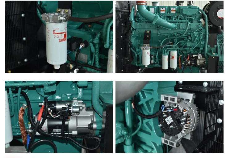 High Reliability 310kw generator genset Powered By 6 cylinders diesel engine  6ZTAA13-G3