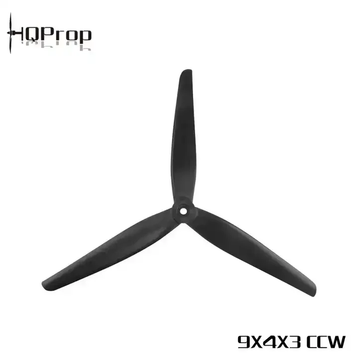 HQProp 9x4x3 9043 CW CCW 9-Inch 3-Blade Paddle Glass Fiber Reinforced Nylon Propellers Drones Accessories for FPV Racing Drone