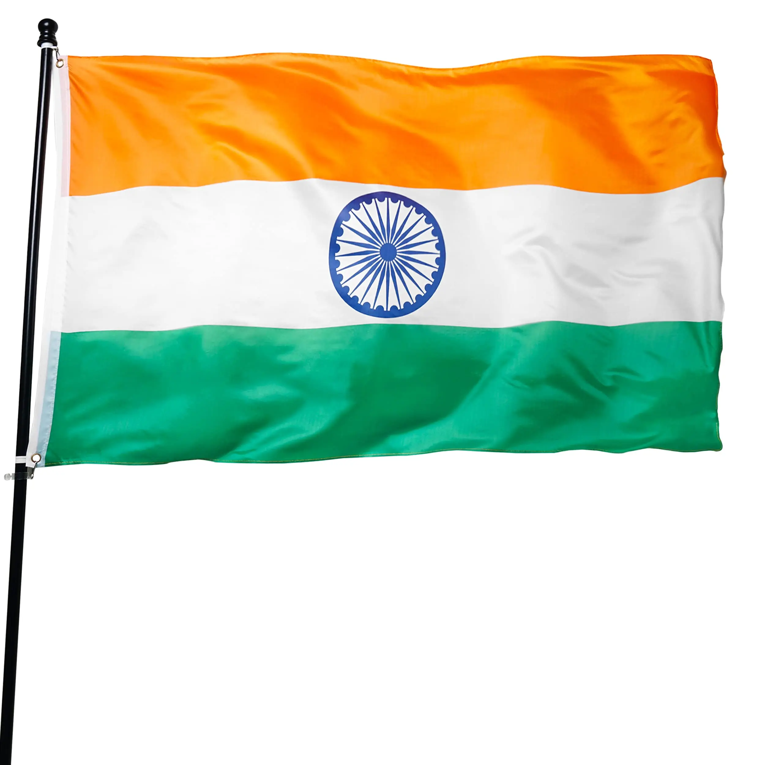 BOLISI 3x5ft waterproof polyester double sided screen printing India flag