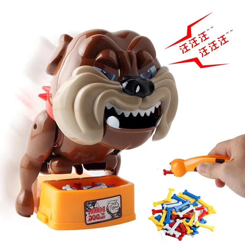 Evil Dog Mouth Bite Finger Game Toys Funny Dentist Bite Joke Toy for Kids Family Prank Tricks Best Decompression Toy