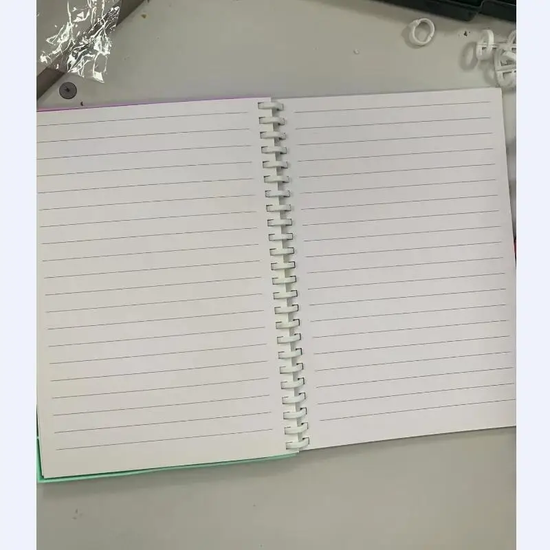 Loose leaf Popper Bubble Fidget Notebook detachable A5 Pop Finger Push Fidget Spiral Notebook