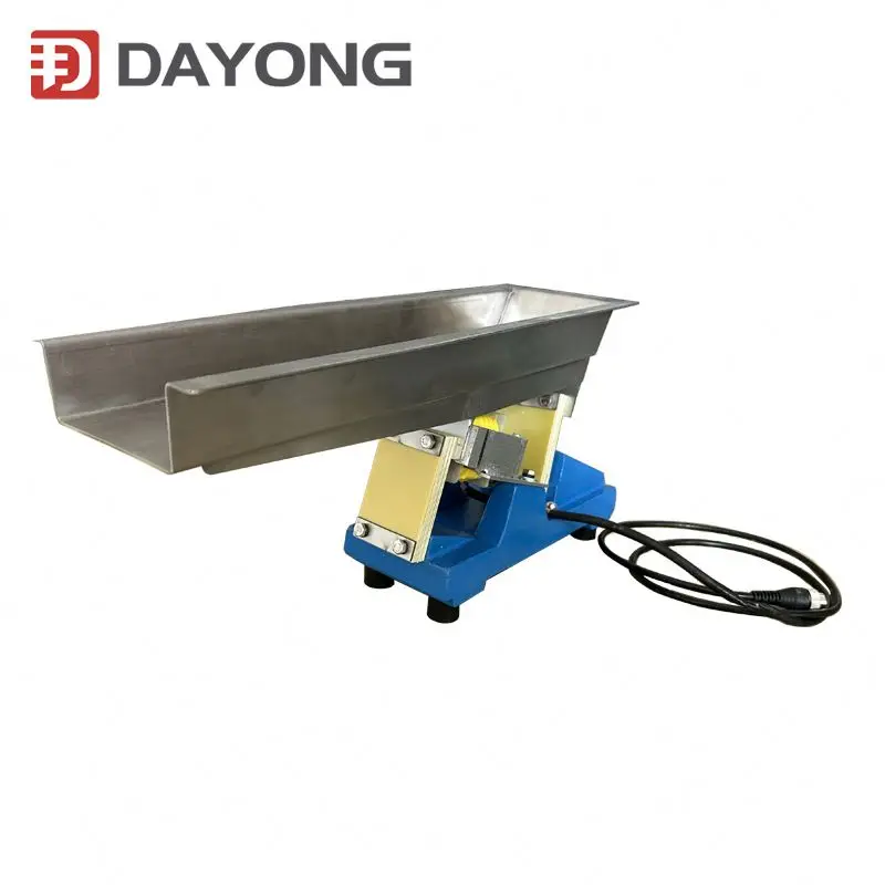 Small Electric Gzv3 Electromagnetic Vibrating Feeder With Speed Controller