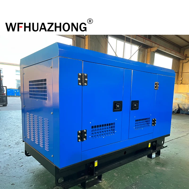 For Germany  low fuel consumption 24kw 30kva small size soundproof generator diesel for home use