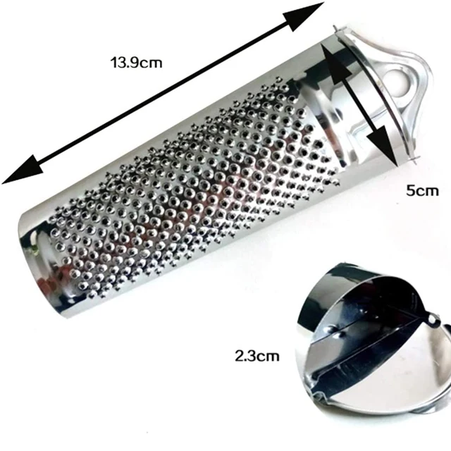 
Stainless steel Mini Walnut and Multi nutmeg grater 