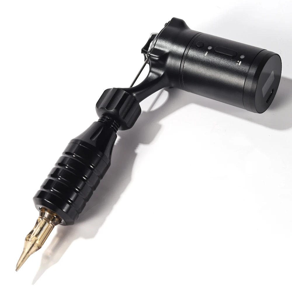 Coreless Powerful Motor 1500mAh Wireless Tattoo Pen Rotary Wireless Tattoo Gun and Kit