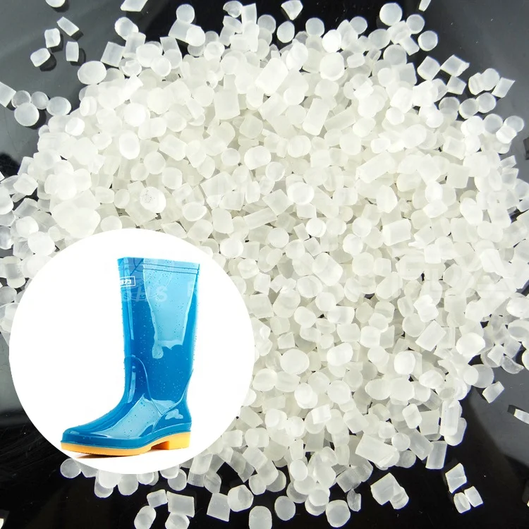 pvc material for shoes soles pvc compound granule resin material for boot outsole