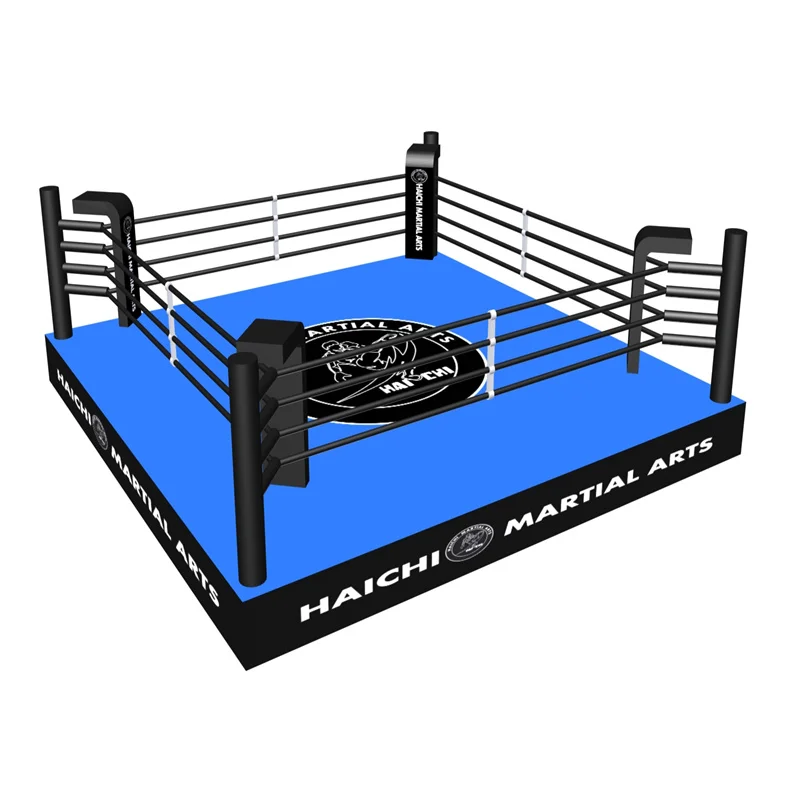 Boxing Ring Ropes Corner Pads Training Equipment toy 3mX3m Size boxing mma wrestling ring professional With Customer Logo