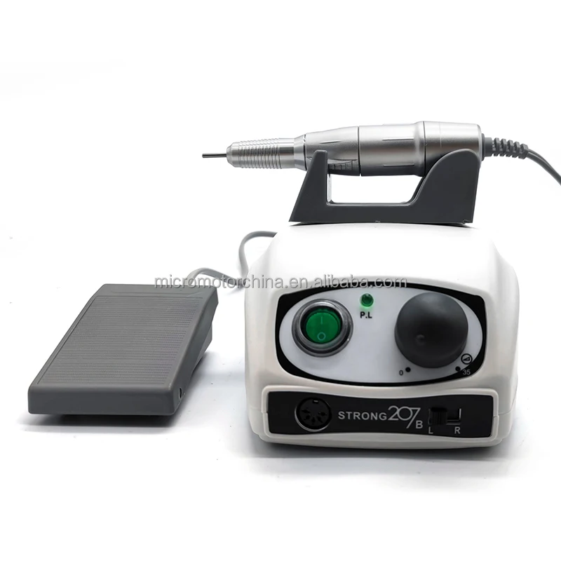 nails supplies salon table Dent Micro Motor 35000RPM Professional Electric Micromotor Manicure Drill 207B strong nail machine