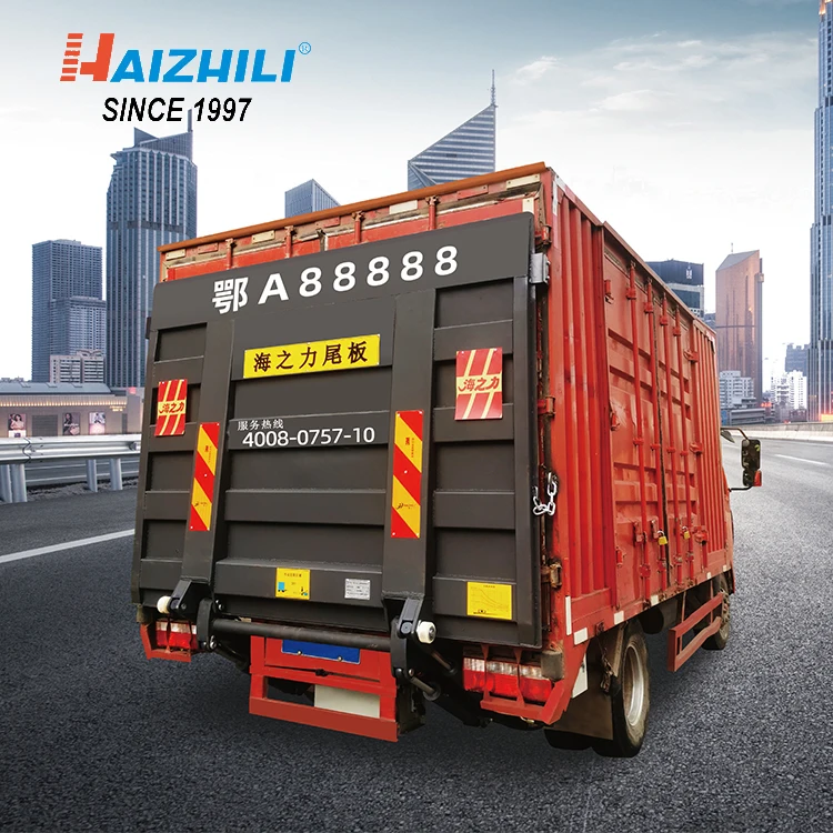 2000kg heavy duty truck trailer side board tail gate lifter