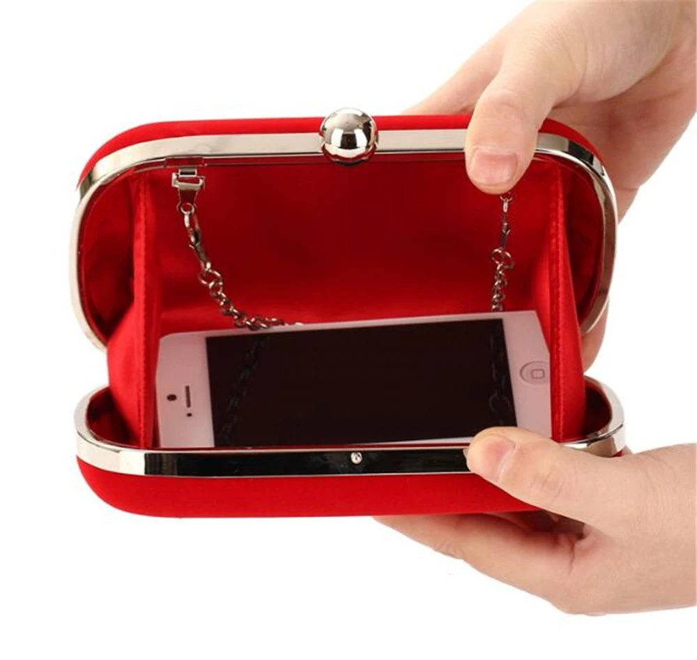 Factory hot sale minimalist clutch ladies hand italian leather