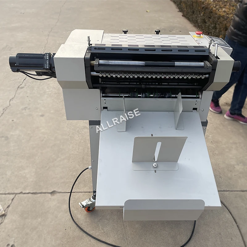 A3 A4 Paper Sheet Numbering Creasing Machine Paper Feeding Scoring Numbering and Perforating Machine Paper Perforating Machine