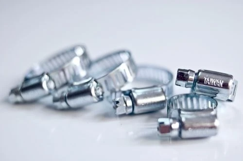 High End General Industry American Type Galvanized Steel Screw And Band Hose Clamp Made In Taiwan