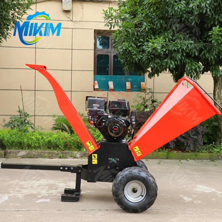 China Factory Price Tree Shredder Log Wood Crushe Mulcher Chipper Branch Wood Chipper Shredder