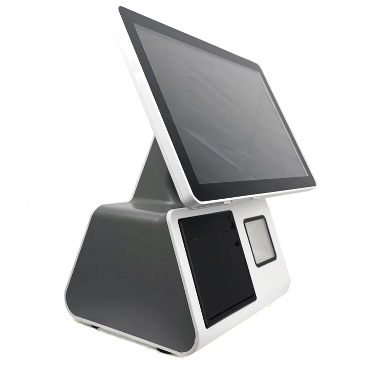 Hot CE Certified Desktop All in One Payment Self Order Touch Kiosk Restaurant Kiosk Self Service Payment Machine With Printer