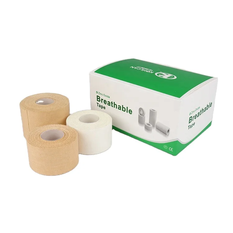 Surgical Zinc Oxide Adhesive Plaster With Plastic Spool Cover 7.5cmx5Yds